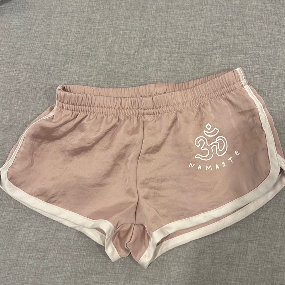 Spiritual Gangster Namaste shorts. Size 4.